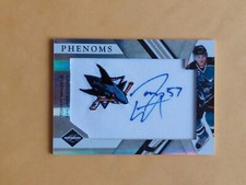 2010-11 Panini Limited Phenoms Team Patch Auto #193 Tommy Wingels San Jose Shark