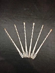 Qty 6 SDS Rotary Hammer Drill Bits 5/16 x 6 1/4" fit Hilti Bosch DeWalt Mikita - Picture 1 of 1
