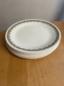 Juego de platos de cena Corelle Spring Blossom verde de colección/12 mínimos imperfectos - Imagen 1 de 7
