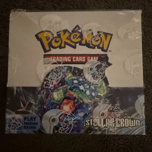 Pokemon TCG - S&V - Stellar Crown - Booster Box - 36 Packs - New & Sealed - Picture 1 of 5