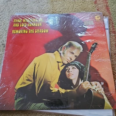 Hank Williams JR & Lois Johnson Removing The Shadow 1967 MGM SE-47721 VG++ - Image 1 of 2