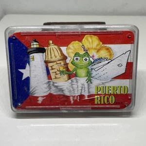 Puerto Rico Souvenir Spielkarten Kunststoff beschichtet - Bild 1 von 3