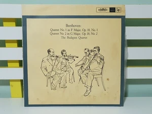 The Budapest Quartet - Beethoven Quartet No. 1 In F Major LP - Picture 1 of 5
