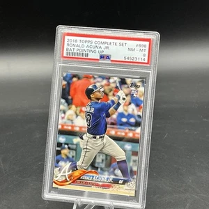 Ronald Acuna, Jr. (RC) Rookie Card PSA 8 (2018 Topps Complete Set, #698) - Bild 1 von 3