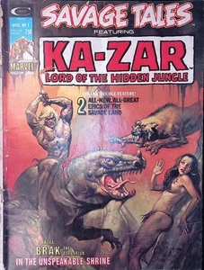 Savage Tales Ka-Zar #7 Nov 1974 - Picture 1 of 4