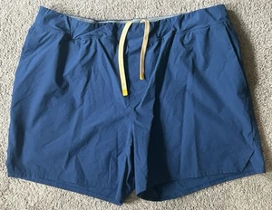 Wellen Performance gefütterte Badehose 5" Schrittlänge Shorts blau Herren Größe XL - Bild 1 von 6
