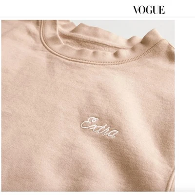 LOOMSTATE X Chipotle EXTRA Aguacate Tinte Rosa Sudadera Algodón Orgánico XL X-Large Foto 1 de 4