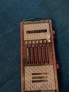 Vintage Mechanical Pocket Calculator WITHOUT Stylus Made in Japan - Picture 1 of 5