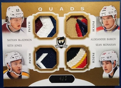 2013-14 Nathan Mackinnon Barkov Monahan Jones The Cup Quads /5 Rookie #C4-RCS RC - Image 1 of 2