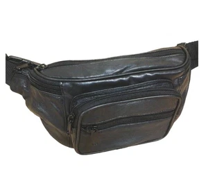 Bauchtasche Gürteltasche Geldbörse Freizeit Tasche Handytasche ECHT LEDER G912 - Picture 1 of 1