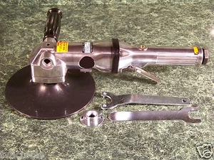 7" AIR HORIZONTAL ANGLE POLISHER TOOL New Buffer Buffing Polish polishing big  - Picture 1 of 1