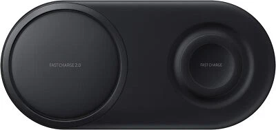Samsung Wireless Charger Duo Pad With Wall Charger (AFC 25W) Black - Image 1 of 4