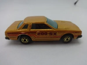 Hot Wheels 1:64 1983 MF Gold Datsun 200-SX mit Goldrädern - lose & schön - Bild 1 von 5