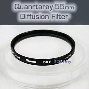 Quantaray SOFT DIFFUSION Filter+Case~55mm~PORTRAIT Softening Edge Smoothing MINT - Picture 1 of 2