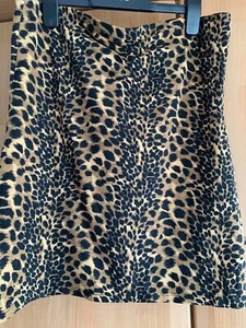 Ladies bandeau top size large by New look - animal print - Picture 1 of 3