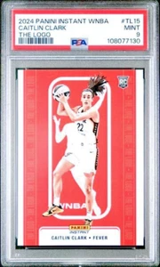 Caitlin Clark 2024 Panini Instant WNBA The Logo #TL15 RC Indiana Fever PSA 9 - Picture 1 of 3