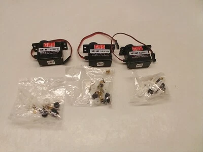 GWS Mini STD Servo BB a set of 3 Servos - Image 1 of 4