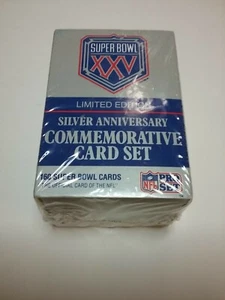 Juego Profesional Super Bowl XXV Edición Limitada Plata Aniversario Conmemorativo NFL Foo... - Imagen 1 de 3
