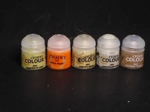 Juego de 5 Juegos Workshop Pinturas Secas - Apenas usadas - Imagen 1 de 1
