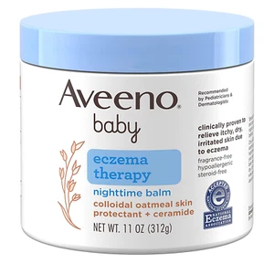 Baby Eczema Therapy Nighttime Moisturizing Body Balm, Colloidal Oatmeal & Cerami - Picture 1 of 14