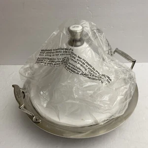 Tagine marroquí raro descatalogado todo revestido 14" - base y tapa - Imagen 1 de 10