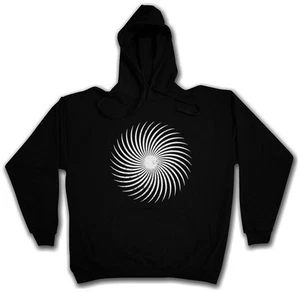 SPIRAL SUN HOODIE KAPUZENPULLOVER Labyrinth Mystic Hypnotic Circle Hypno - Bild 1 von 1