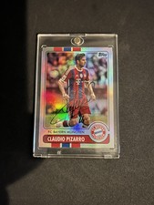 2022 Topps Bayern Team Set Claudio Pizarro On Card Autograph From Himself