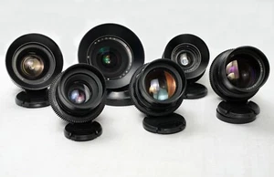 Super Set Mir-10A Mir-20 Tair -11A Jupiter-9 Mir1 Helios 44-2 Lens for Canon EF - Picture 1 of 14