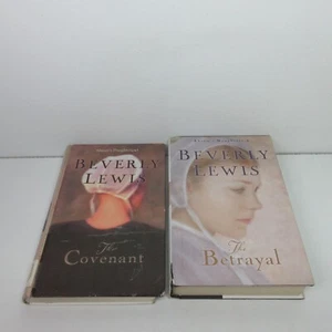 Lot of 2 Abram's Daughter Series Large Print Hardcover Books by Beverly Lewis - Picture 1 of 11