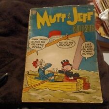 MUTT AND/& JEFF #73 DC Comics 1954 Golden Age pre-code cartoon strip book