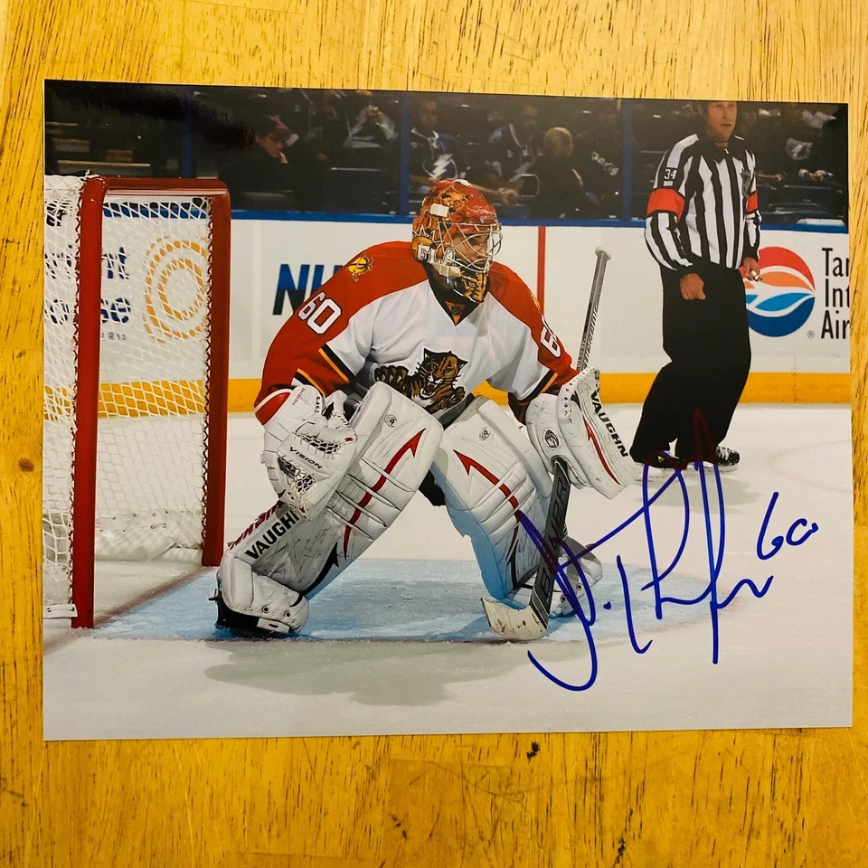 JOSE THEODORE PANTHERS SIGNED / AUTOGRAPHED 8X10 PHOTO NICE!! - Image 1 of 1