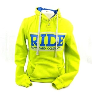 Ride Snowboards Men's Pullover Hoodie Size S Sweatshirt Fleece Skate Snow EUC - Picture 1 of 7