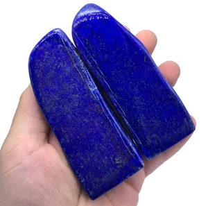 2 Pieces Best Qualit Lapis Lazuli Free Form, Lapis Lazuil Free Form, Lapis Stone - Foto 1 di 10