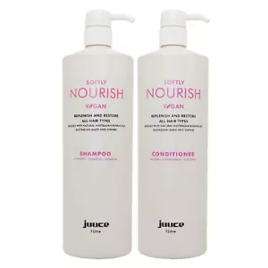 Juuce Argan Soft Shampoo & Conditioner 1Litre / 1000ml Duo Vegan Friendly S & C - Picture 1 of 3