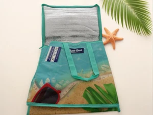Beach Themed Outdoor Activity Insulated Adjustable Cooler Tote  - Picture 1 of 3