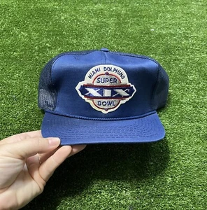 New W/O Tags Vintage Miami Dolphins Super Bowl 19 SnapBack Adjustable Rope Hat - Picture 1 of 9