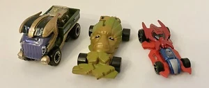 Mattel Hot Wheels Thanos Marvel Figuren Auto/Groot/Spiderman 3 Stück - Bild 1 von 9