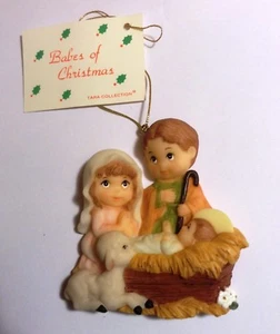 Babes Of Christmas Tara Collection Ornament w/ original box & tag Mint! Ceramic - Picture 1 of 5