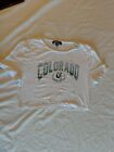 Ladies T Shirt Misguided Size 10 Cropped White 23819