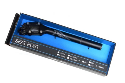 XLC Fahrrad Parallelogramm Federsattelstütze Sattelstütze 30,9 mm 350mm 85-100kg - Bild 1 von 4