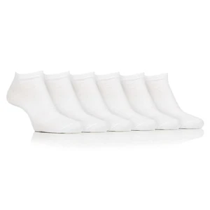 Farah Mens 6 Pack Traner Socks Trainer - Picture 1 of 6