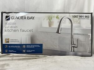 Glacier Bay Mckenna Pull-Down Kitchen Faucet Stainless Steel