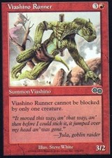4x Viashino Runner MTG Urza's Saga NM Magic Regular