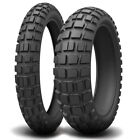 Tyre Pair For Suzuki Rh250 X 90/90 B21 54T & 130/80 B17 65T Kenda Big Block K784