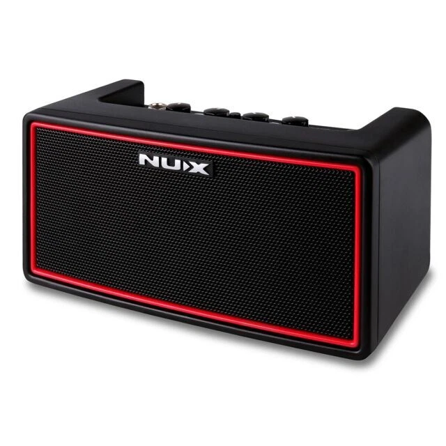 NUX Mighty Air 4W Amplificatore con Effetto Basso - Nero/Rosso