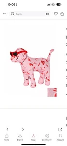 VICTORIA SECRET PINK VALENTINE'S DAY 2025 MINI DOG NEW - Picture 1 of 2