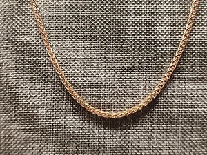 Timna Copper 1MM Wheat Chain Necklace 24" NIB JTV - Picture 1 of 6