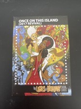 Lights of Broadway Once on this Island (2017 Revival) Spring 2018 Trading Card