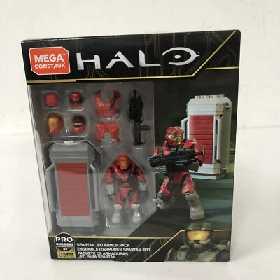 MEGA CONSTRUX HALO Spartan JFO Armor Pack Building Set GLB66 33 Pcs New in Box - Image 1 of 2
