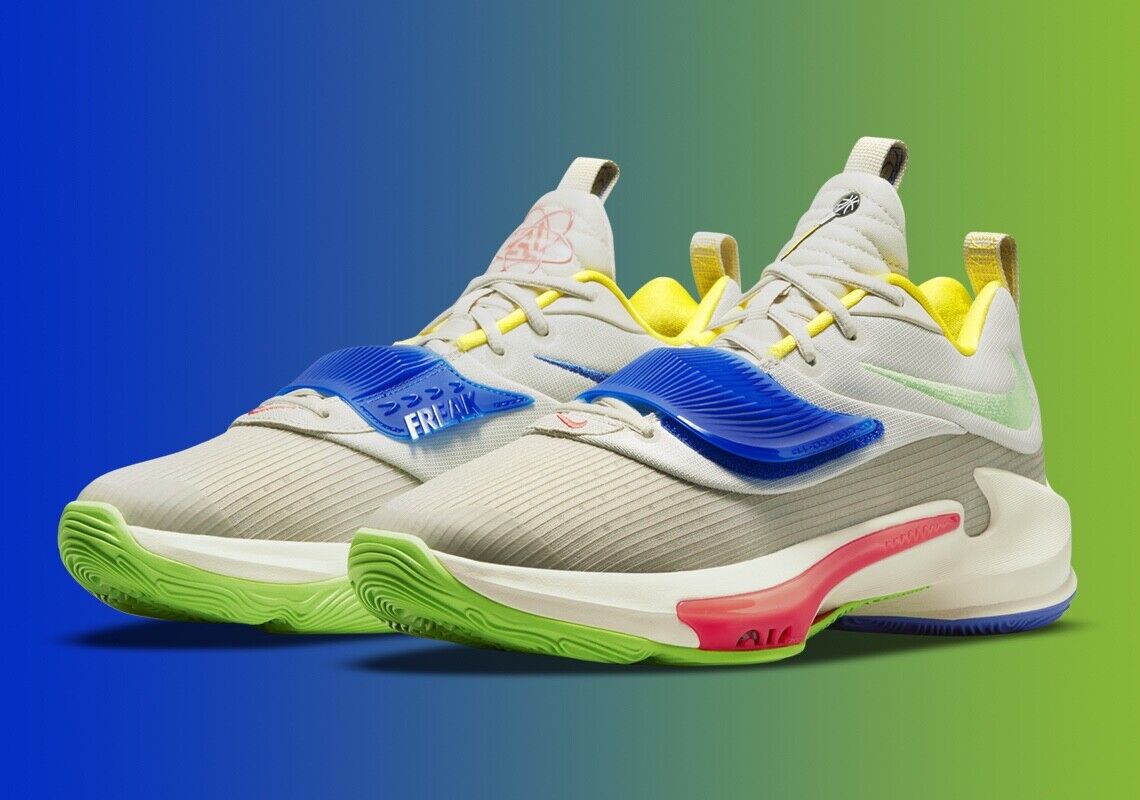 Nike Zoom Freak 3 Primary Colors for Sale | Authenticity Nike Zoom Freak 3 Primary Colors for Sale | Authenticity